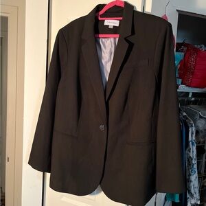 Calvin Klein NWT Classic Black Women's Blazer